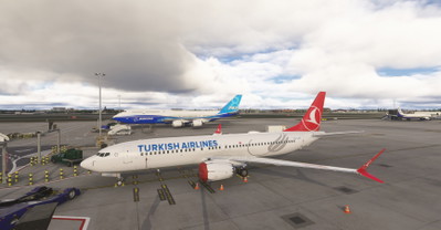 Turkish Airlines (TC-LCF / TC-LCA) | Asobo 737-8MAX