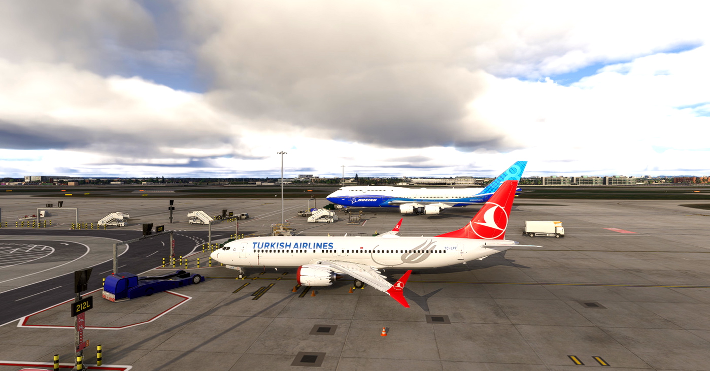 Threads - Turkish Airlines (TC-LCF / TC-LCA) | Asobo 737-8MAX for ...