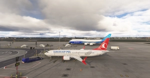 Turkish Airlines (TC-LCF / TC-LCA) | Asobo 737-8MAX thumbnail 2