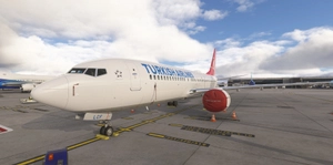 Turkish Airlines (TC-LCF / TC-LCA) | Asobo 737-8MAX thumbnail 4