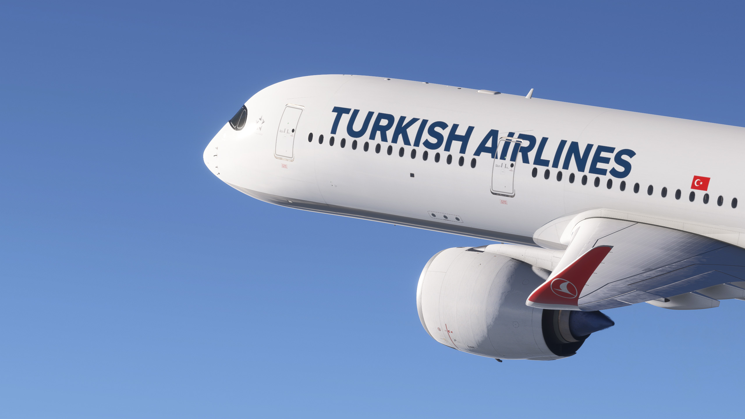 Turkish Airlines [TC-LHA] w/ Cabin Inibuilds A350 - Image 1