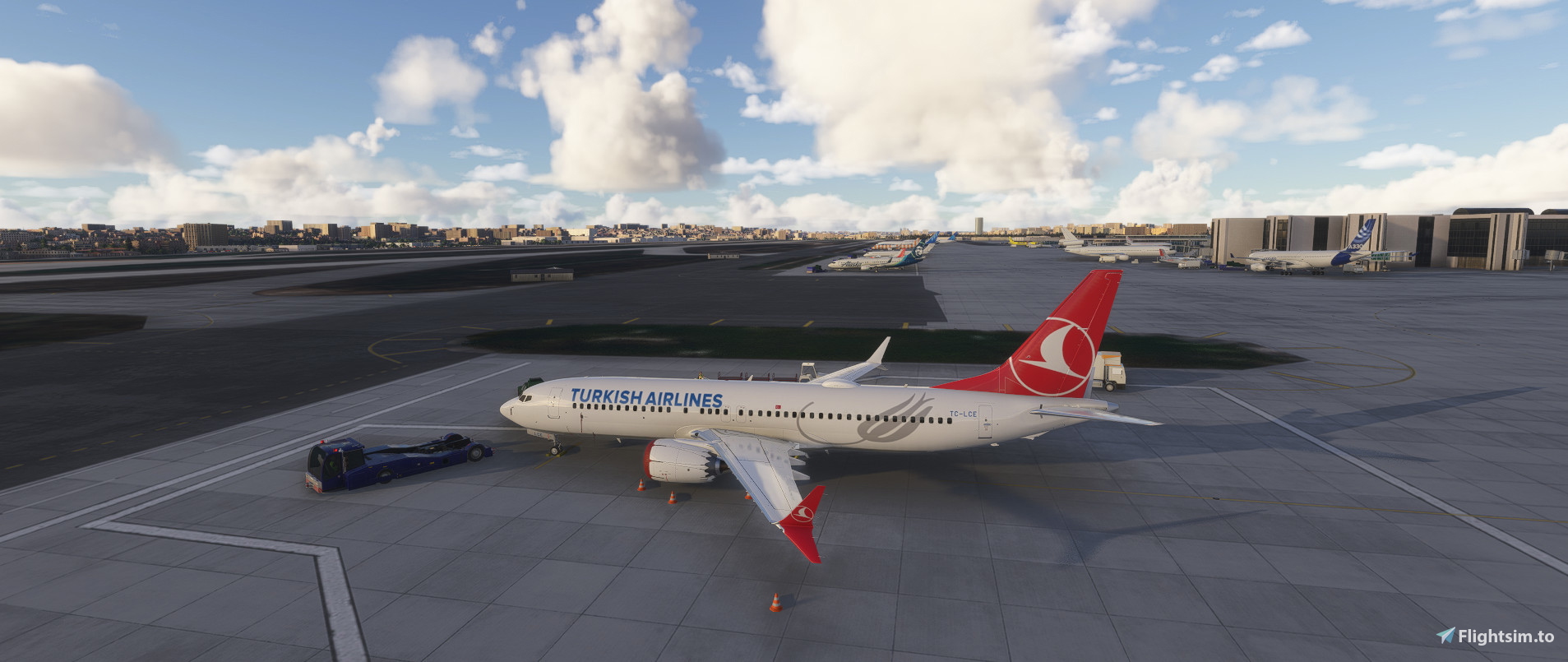 Turkish Airlines (TC-LCE) | Asobo 737-8MAX - Image 1