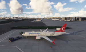 Turkish Airlines (TC-LCE) | Asobo 737-8MAX thumbnail 3