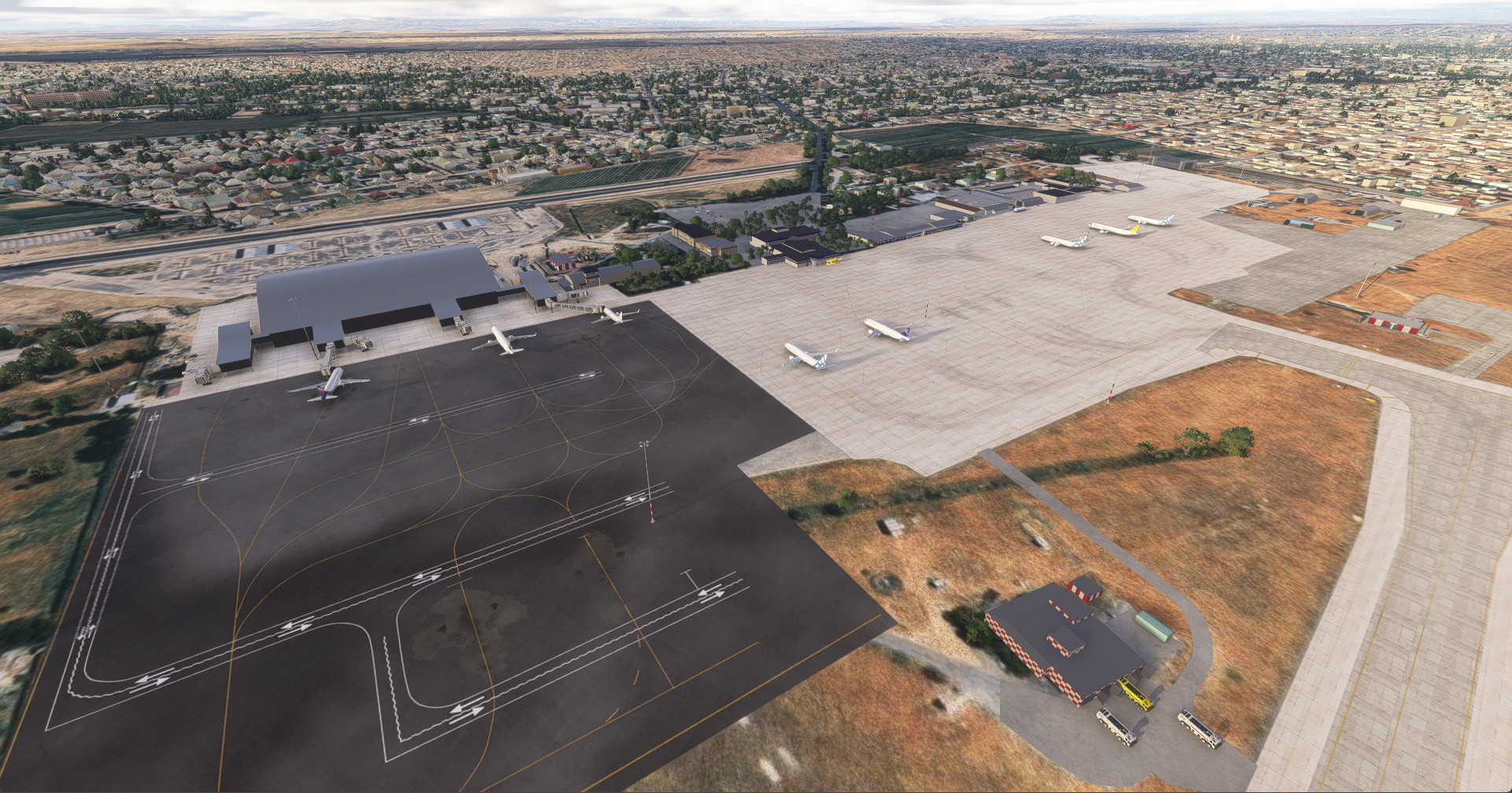 UAII-Shymkent airport scenery - Image 1