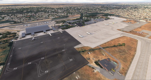 UAII-Shymkent airport scenery thumbnail 1