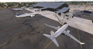 UAII-Shymkent airport scenery thumbnail 2
