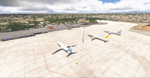 UAII-Shymkent airport scenery thumbnail 7