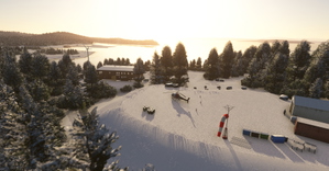 Uapishka Station and Mounts Uapishka (Groulx), Quebec thumbnail 1