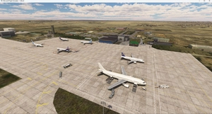 UATG Atyrau airport scenery thumbnail 1
