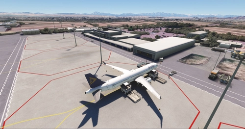 UCFO - Osh airport scenery