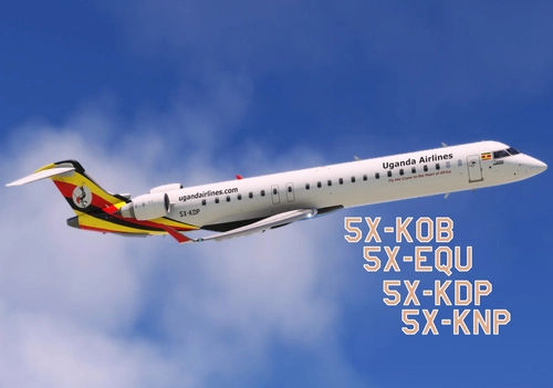 Uganda Airlines | Fleetpack 2025 | Aerosoft CRJ-900 V2
