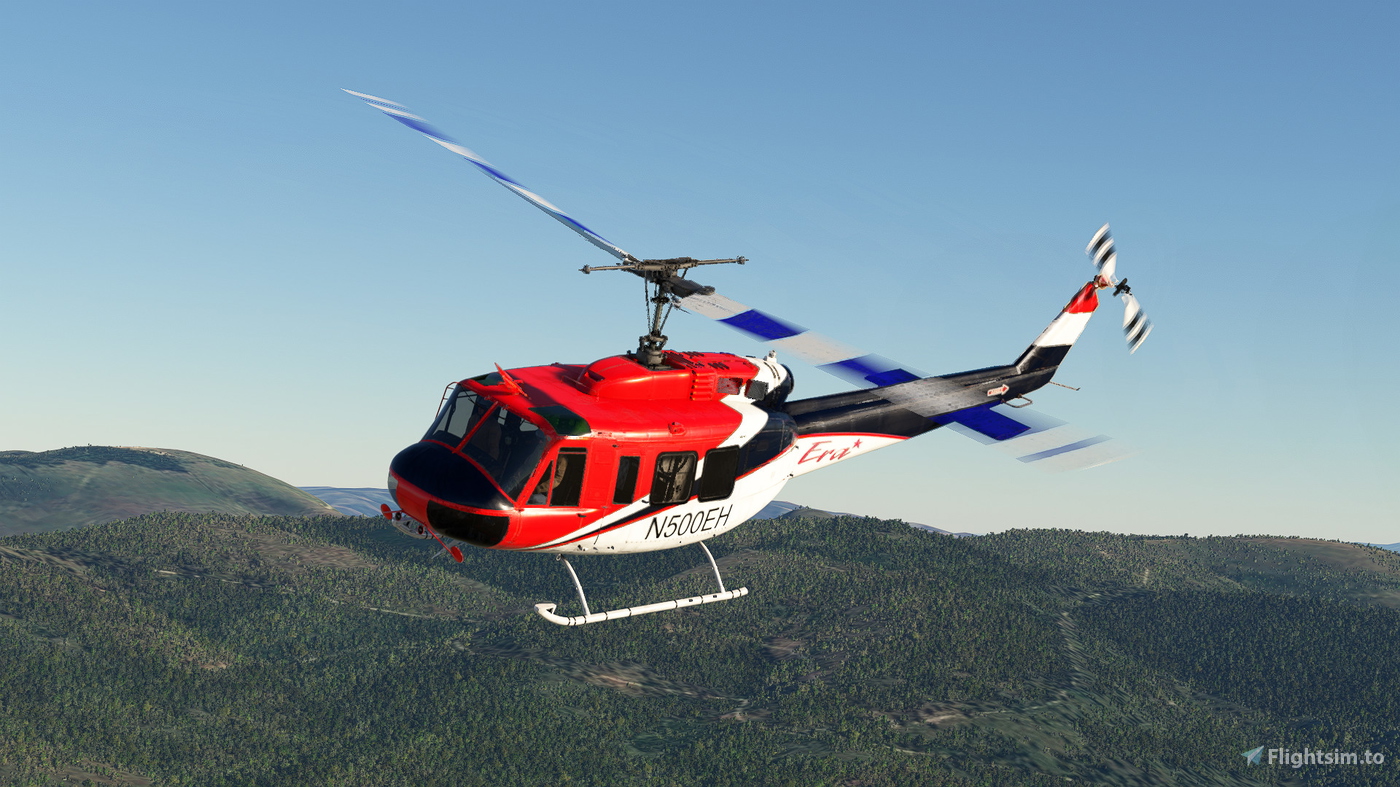 UH1H (Bell 205) Era Helicopters N500EH as requested for Microsoft