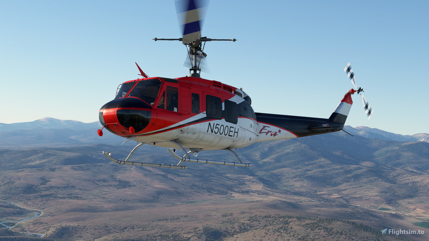 UH1H (Bell 205) Era Helicopters N500EH as requested for Microsoft
