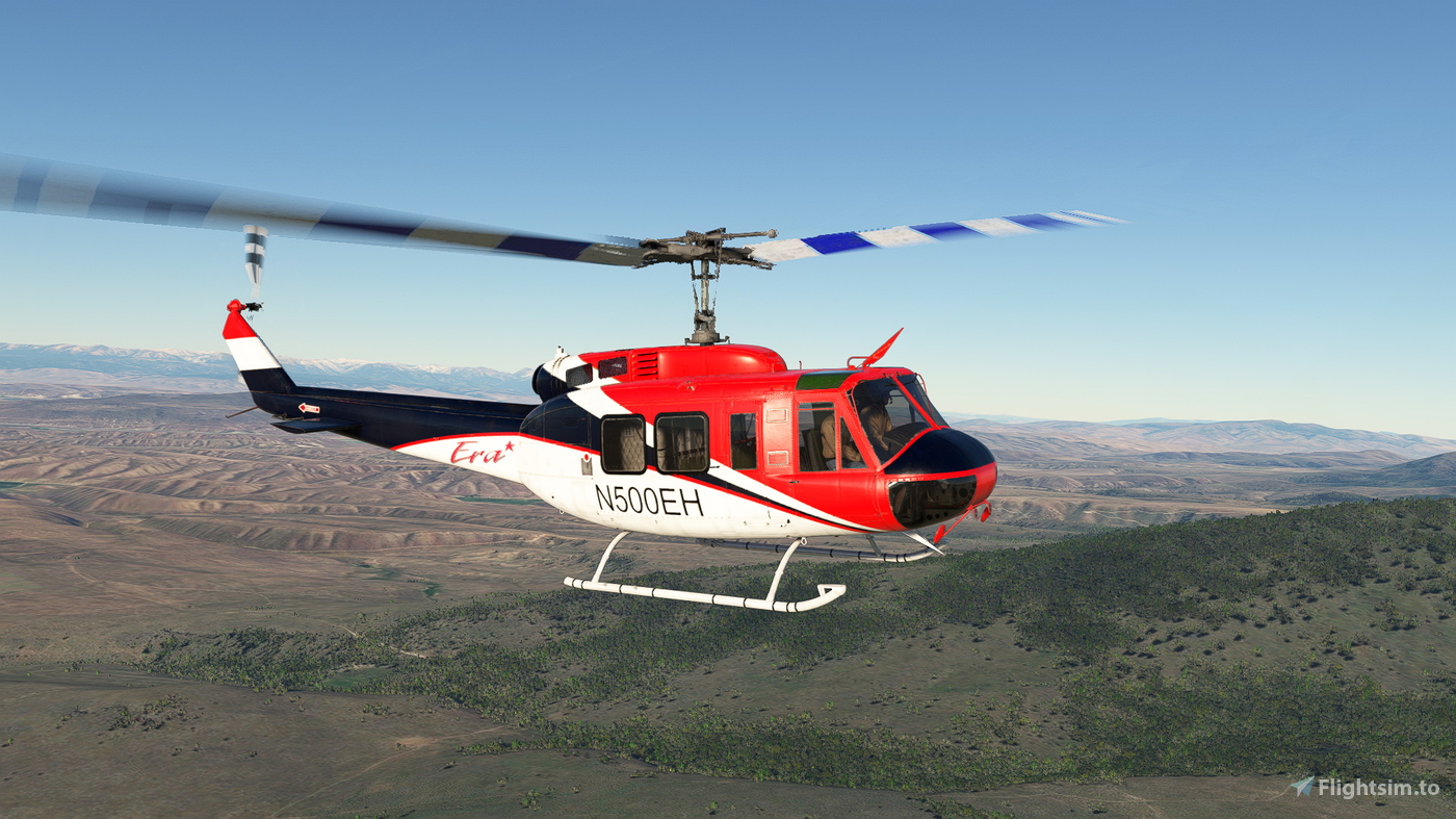UH1H (Bell 205) Era Helicopters N500EH as requested for Microsoft
