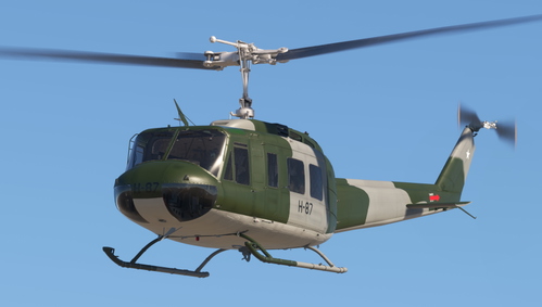 UH-1H H-87 FACH Fuerza aérea de chile