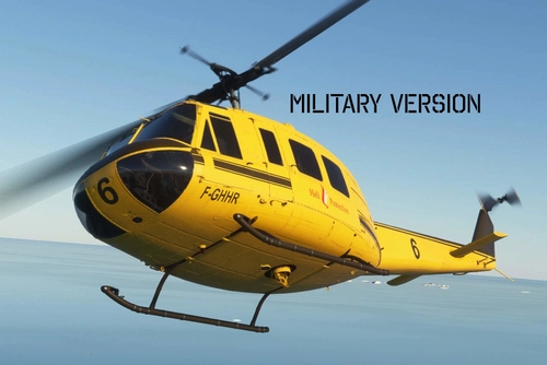Taog's Hangar UH-1H Huey  F-GHHQ Heli Protection (Military Version)