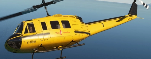 Taog's Hangar UH-1H Huey  F-GHHQ  (num  7) Heli Protection