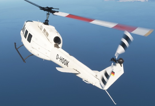 Taog's Hangar UH-1H Huey German D-HOOK