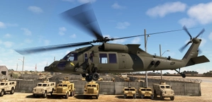 UH-60 1st Cavalry for Delta Simulations Destroyer121 UH-60M V2 and V3 thumbnail 1