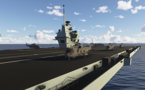 UK & Irish Naval Fleet – Static Ships Pack (MSFS 2024)