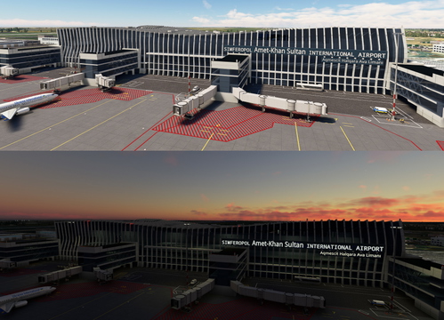 UKFF - Simferopol International Airport - mod for original scenery by x-flight
