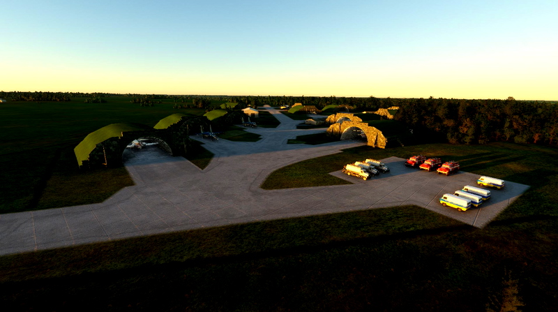 UKKO Ozerne Air Base for Microsoft Flight Simulator Feed