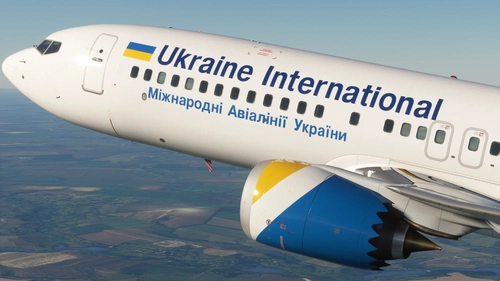 Ukraine International Airlines UR-MXA | w/Cabin