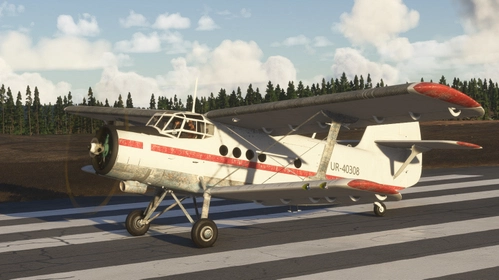 Ukrainian An-2 Weathered livery UR-40308