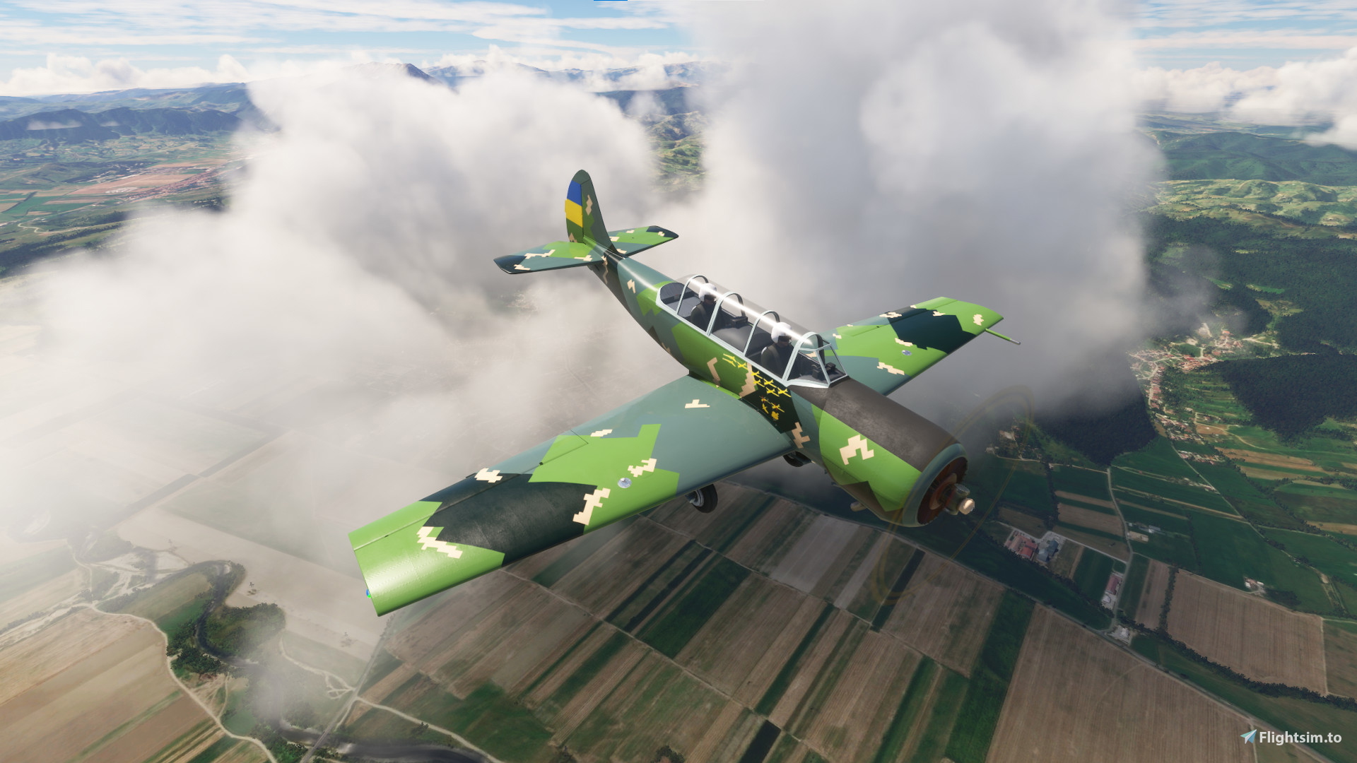 Ukranian Yak-52 for Virtavia's model (requsted) - Aircraft
