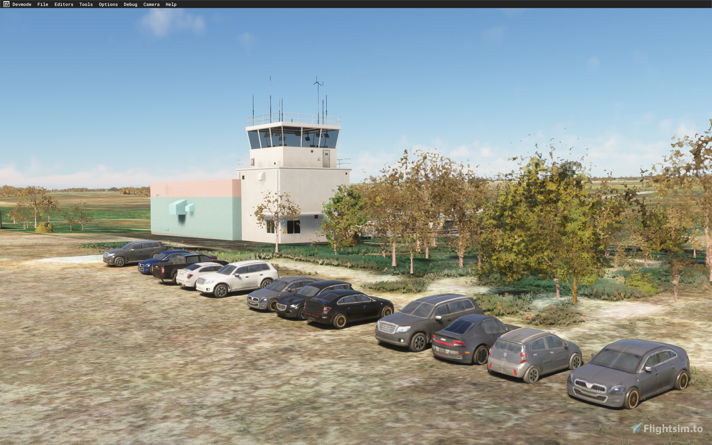 UKSK Skadovsk airdrome and v1.1 for Microsoft Flight Simulator