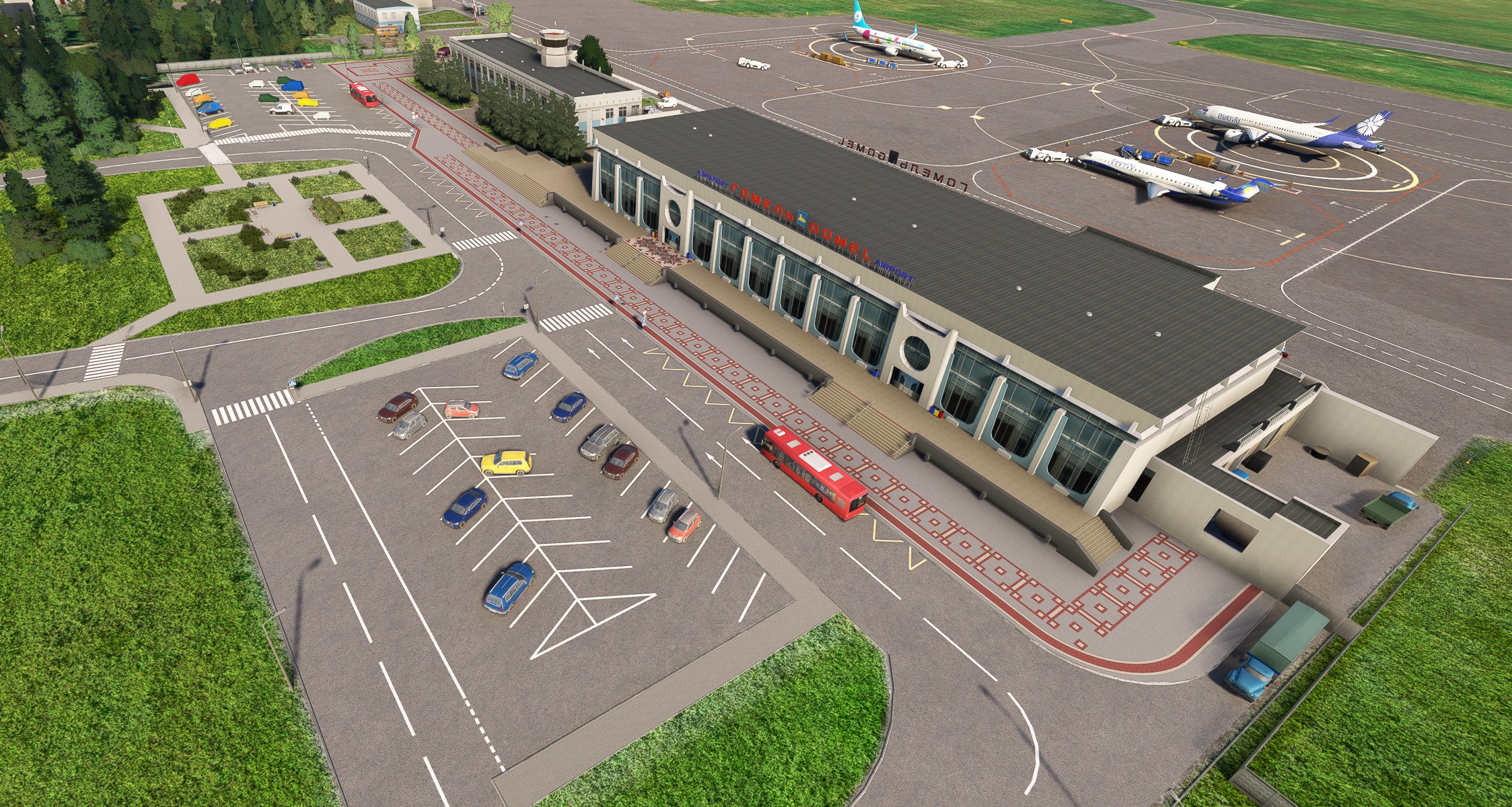 UMGG  - Gomel Airport - Image 1