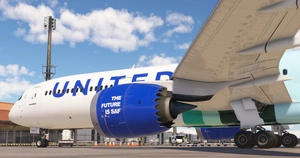 United Airlines - N24988 | Horizon 787-9 | 4K | SAF thumbnail 3