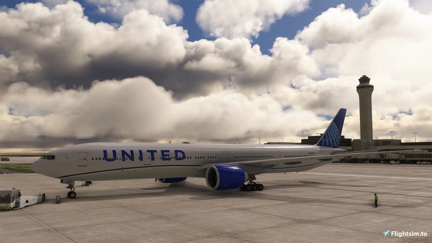 United Airlines + Cabin PMDG 777-300ER Eleven Pack - Aircraft