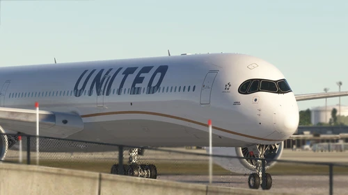 United Airlines Airbus A350-1000 WAVY Livery [Fictional]