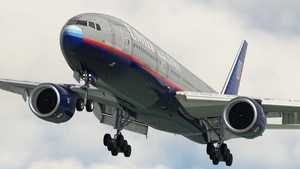 United Airlines 'Battleship Gray' [Pack] w/Cabin | PMDG B777-222 thumbnail 5