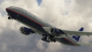 United Airlines 'Battleship Gray' [Pack] w/Cabin | PMDG B777-222 thumbnail 6