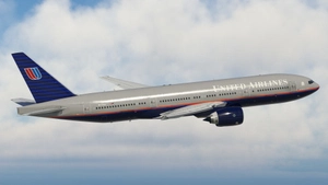 United Airlines 'Battleship Gray' [Pack] w/Cabin | PMDG B777-222 thumbnail 8