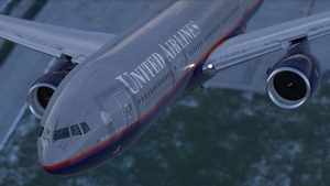 United Airlines 'Battleship Gray' [Pack] w/Cabin | PMDG B777-222 thumbnail 12