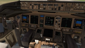 United Airlines 'Battleship Gray' [Pack] w/Cabin | PMDG B777-222 thumbnail 15