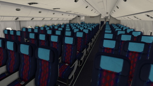 United Airlines 'Battleship Gray' [Pack] w/Cabin | PMDG B777-222 thumbnail 20