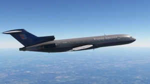United Airlines "Battleship Grey" N7285U w/Cabin | FlightSim Studios B727 Passenger thumbnail 4