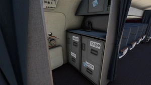 United Airlines "Battleship Grey" N7285U w/Cabin | FlightSim Studios B727 Passenger thumbnail 12