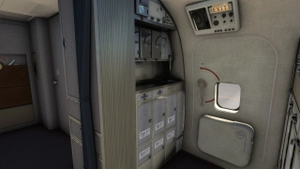 United Airlines "Battleship Grey" N7285U w/Cabin | FlightSim Studios B727 Passenger thumbnail 15