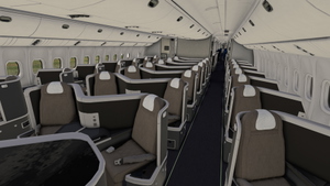 United Airlines 'Blue Tulip' [Pack] w/Cabin | PMDG B777-222 thumbnail 15