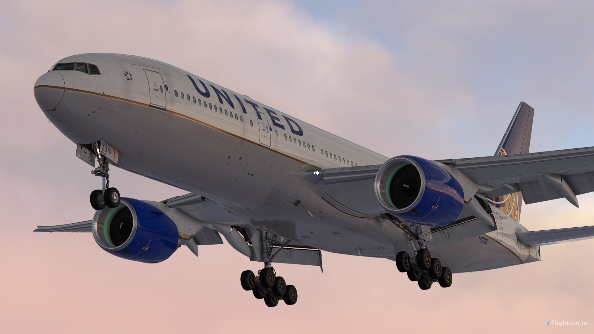 United Airlines 'CO/Merger' [Pack] w/Cabin | PMDG B777-200