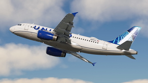 United Airlines 'Evo-Blue' | Pack | w/Cabin | Fenix A319 (8K + 4K) thumbnail 6