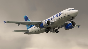 United Airlines 'Evo-Blue' | Pack | w/Cabin | Fenix A319 (8K + 4K) thumbnail 8