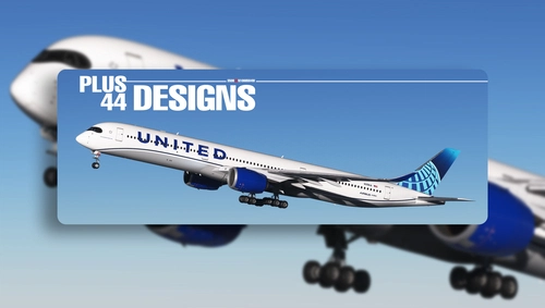 United Airlines EVO BLue (N351UA) iniBuilds A350-1000 - 8K