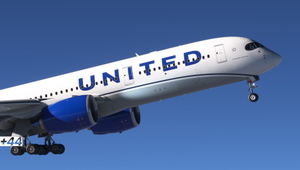 United Airlines EVO BLue (N359UA) iniBuilds A350-900 - 8K thumbnail 10