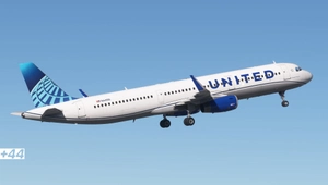 United Airlines EVO Blue (N44501) Fenix A321 IAE SL - 8K thumbnail 3
